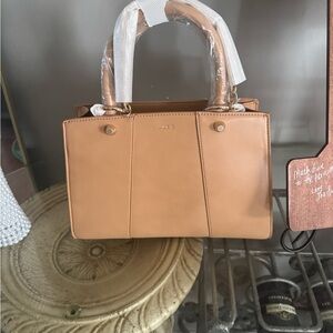 Aldo Camel Satchel Bag